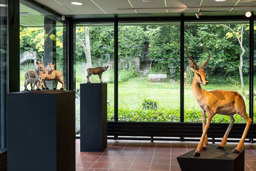 Exposition de sculptures animalières d'Anne Moreau-Vagnon
