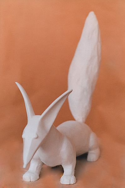 Sculpture du renard, Le petit prince, Anne Moreau-Vagnon