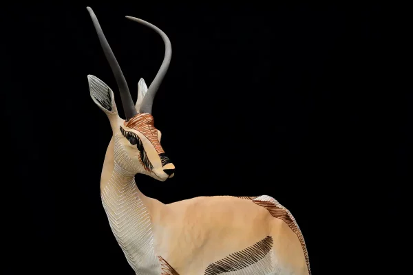 Springbok - Sculpture animalière Anne Moreau-Vagnon