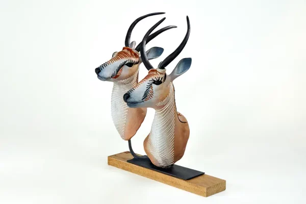 Sororité, sculpture animalière, Anne Moreau-Vagnon